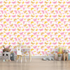 Pink and Yellow Butterflies Wallpaper for Girls