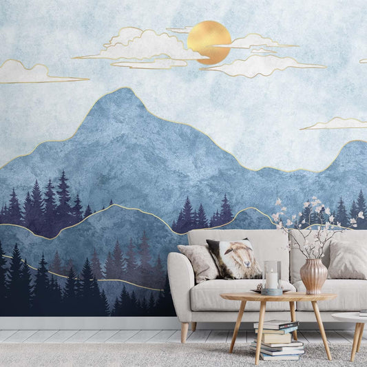3D Artistic Scenery Wallpaper for Rooms