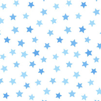Blue Stars on White Background, Kids Wallpapers