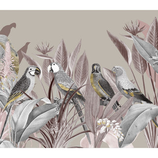 Vintage Tropical Look Wallpaper, Customised