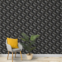 3D Wallpaper for Homes and Offices, Black Background