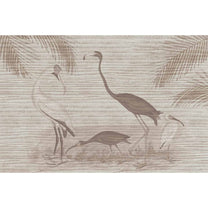 Faded Flamingo Design Wallpaper, Customized