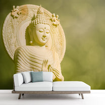 3D Elegant Buddha Wa3D Elegant Buddha Wallpaper for Homes and Offices,Customisedllpaper for Homes and Offices