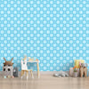 Blue Polka Dots Wallpaper for Kids Room
