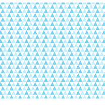 Pastel Blue Triangle Kids Room Wallpapers, Customised