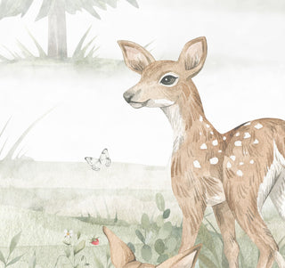 Pooja Room Wallpaper with Jungle Safari Theme - Life n Colors

