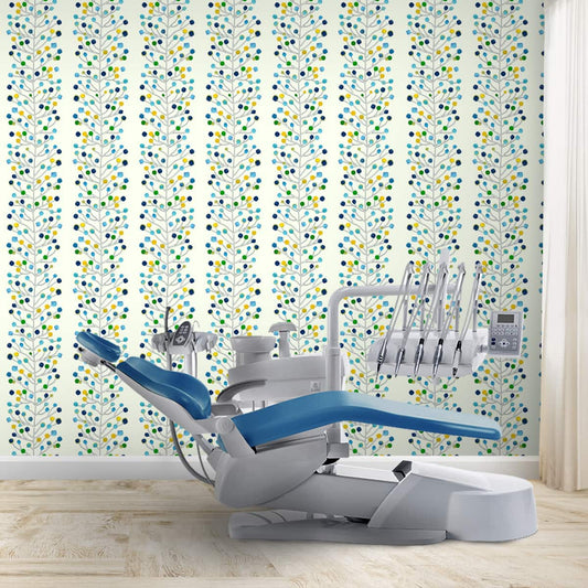 Water Painted Colourful Panels Wallpaper by Life n Colors